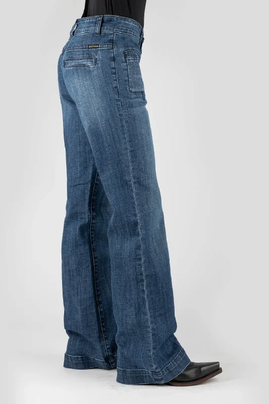 Stetson Womens 214 Plain Back Blue Cotton Blend Jeans Fashionable Jeggings Style Jeans Stetson Womens 214 Plain Back Blue Cotton Blend Jeans Fashionable Jeggings Style Jeans
