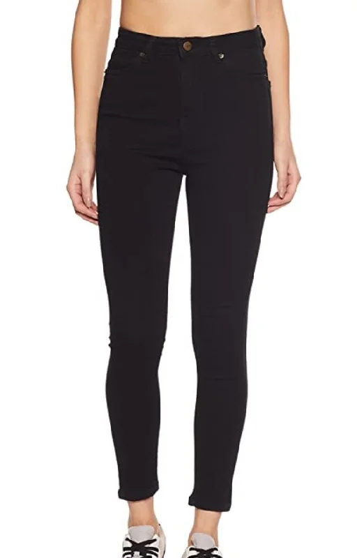 Women's Black Skinny Fit Jeans